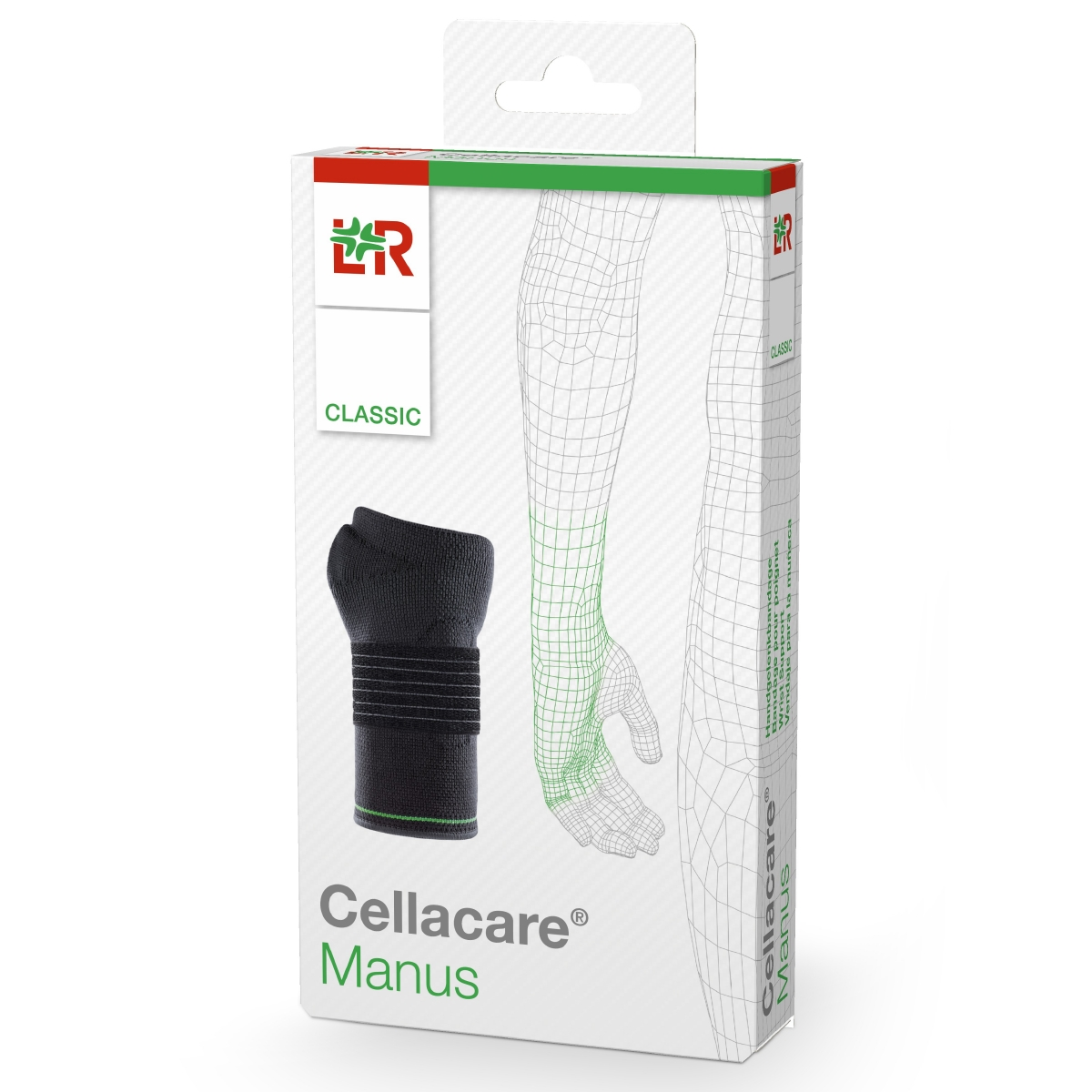 L&R Cellacare® Manus Classic Handgelenkbandage Größe 1 links